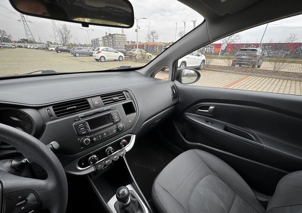 Kia Rio cena 27900 przebieg: 158000, rok produkcji 2014 z Złotoryja małe 277